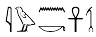jw n=k ꜥnḫ wꜣs